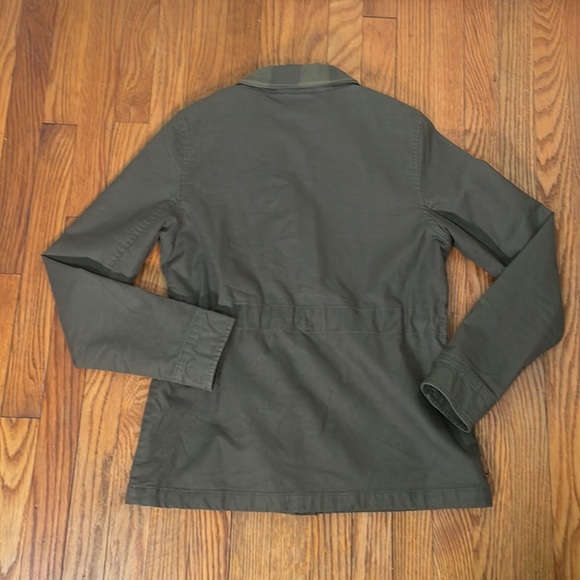 The North Face Urban Utility Jacket Full Zip Canvas Long Sleeve Green Womens S - Picture 2 of 9